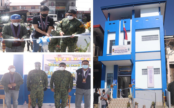 Blessing and Inauguration of Atok MPS held during PBGEN Lee’s command visit in Benguet
