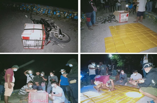 7.8 Million worth of Marijuana intercepted in a checkpoint in Tabuk City, Kalinga