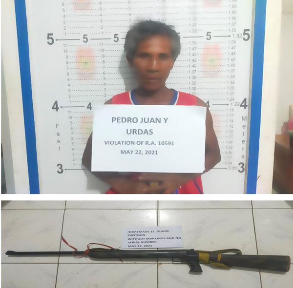 FARMER HELD OVER ILLEGAL POSSESSION OF FIREARMS IN PINUKPUK, KALINGA