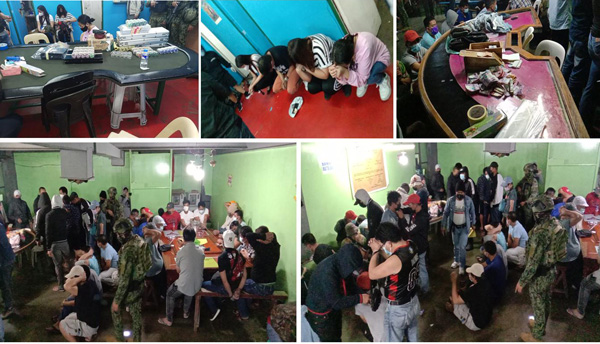 GAMBLING DEN RAIDED IN BAGUIO; 132 ARRESTED