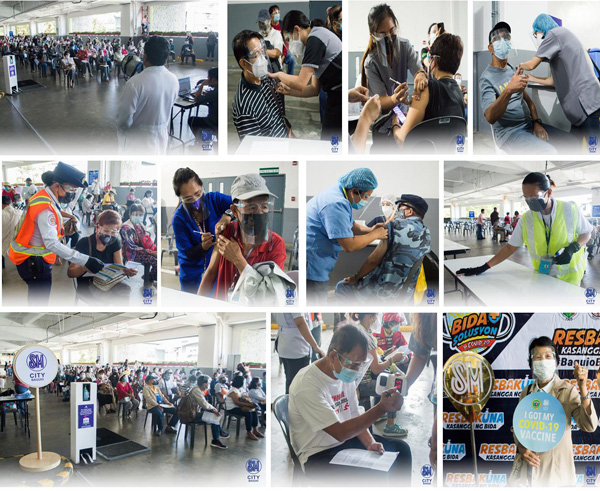 At least 34k doses of vaccines were administered to local residents at SM City Baguio