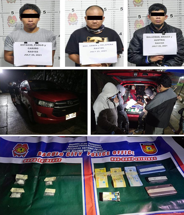 Criminal Gang Leader and accomplices nabbed, over P78K shabu, seized