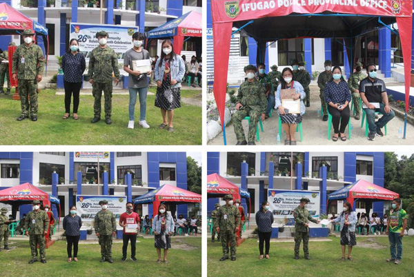 Ifugao PPO recognized stakeholders and KKDAT members during the culminating ceremony of the 26th PCR month