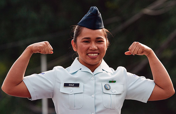 Philippine Air Force promotes Hidilyn DIaz to staff sergeant