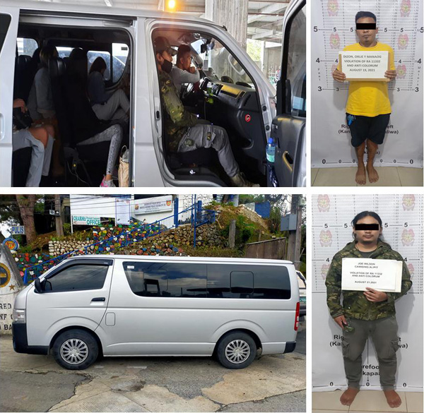Quarantine violators arrested in Baguio