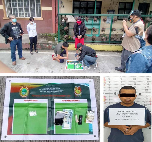 Regional Illegal drug personality busted in Baguio City