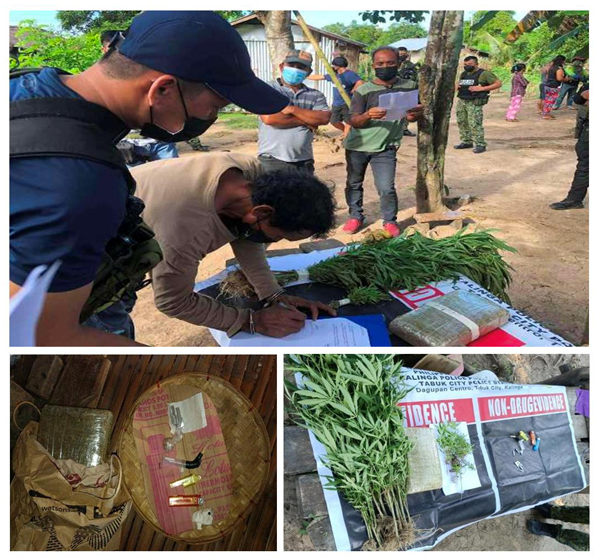Drug personality arrested in Kalinga, over Php125K Marijuana seized
