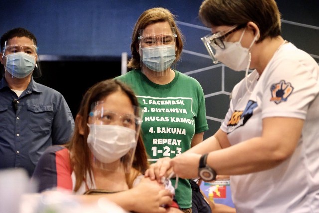 Davao City breaches 1M mark for 1st dose jabs