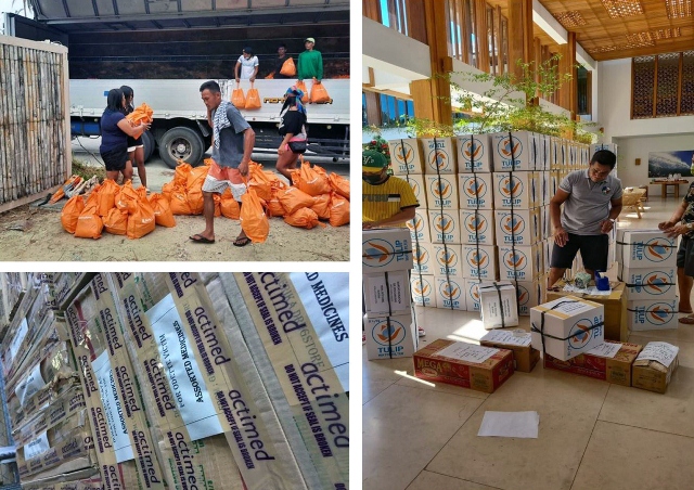#BrigadangAyala to deliver 15,000 food packs, water, meds to Typhoon Odette victims