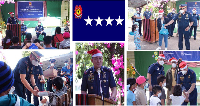 CHIEF PNP LEADS GIFT-GIVING IN BAGUIO CITY