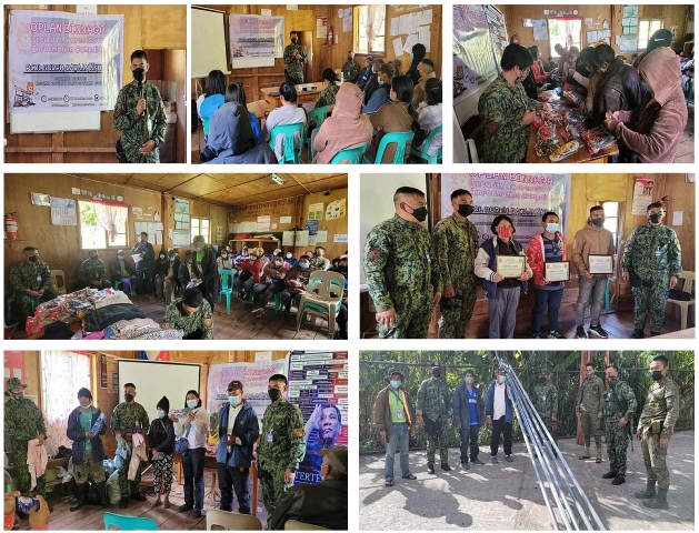 Mountain Province COPS conduct #BARANGAYanihan activity in Besao