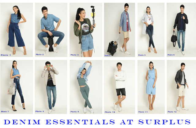 DENIM ESSENTIALS AT SURPLUS