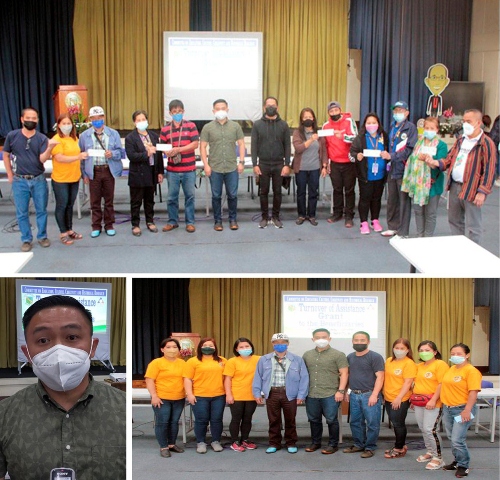 Five guilds received grants from DOLE