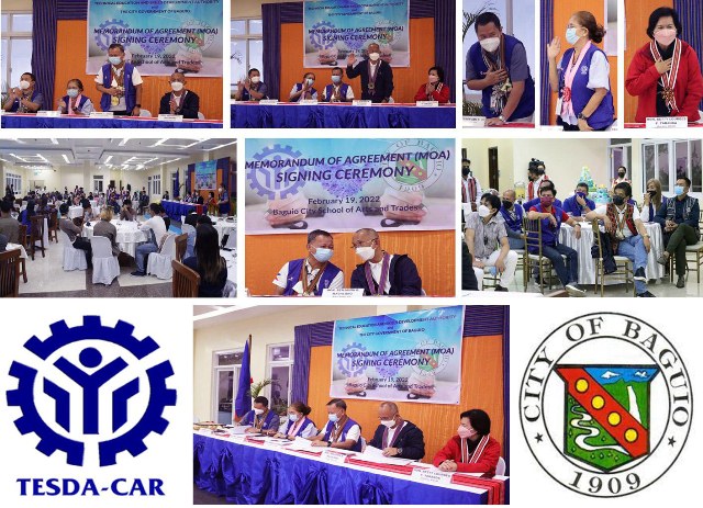 TESDA inks MOA with Baguio City to empower more skilled workers