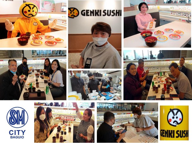 GENKI SUSHI opens 8th Branch at SM Baguio