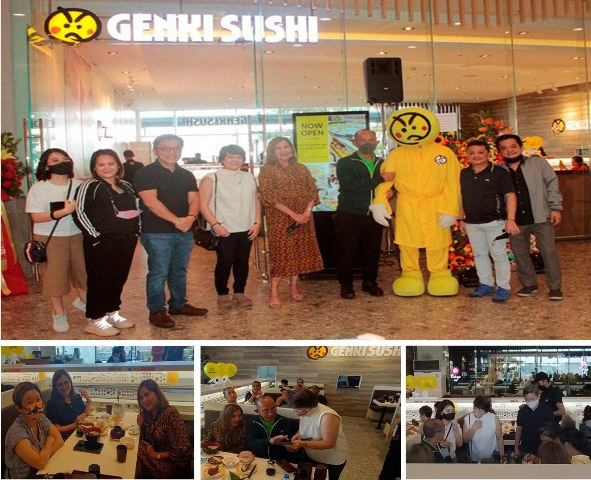 Mayor Magalong graces the Genki Sushi at SM Baguio