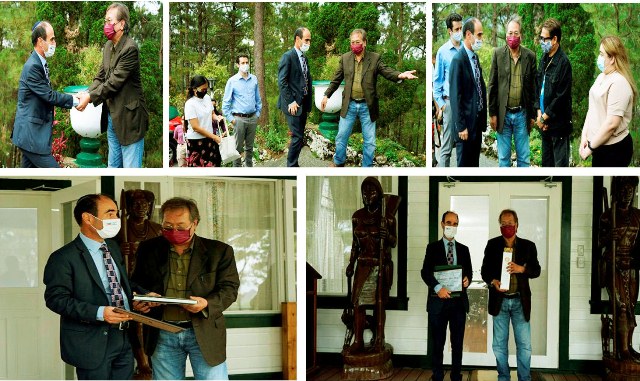 HE Ilan Fluss of Israel visit Camp John Hay
