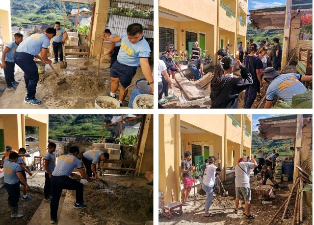 RMFB15 at KKDAT nanguna sa Bayanihan ng Brigada Eskwela sa Banaue