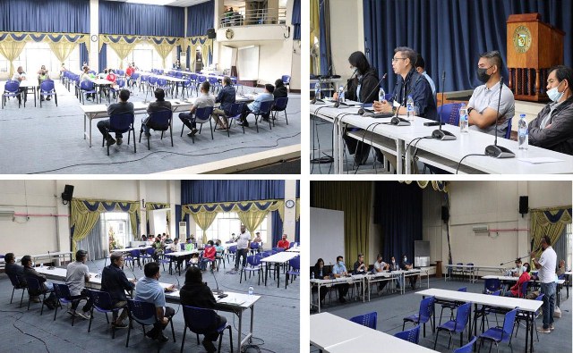 MEETING WITH TOURIST GUIDES