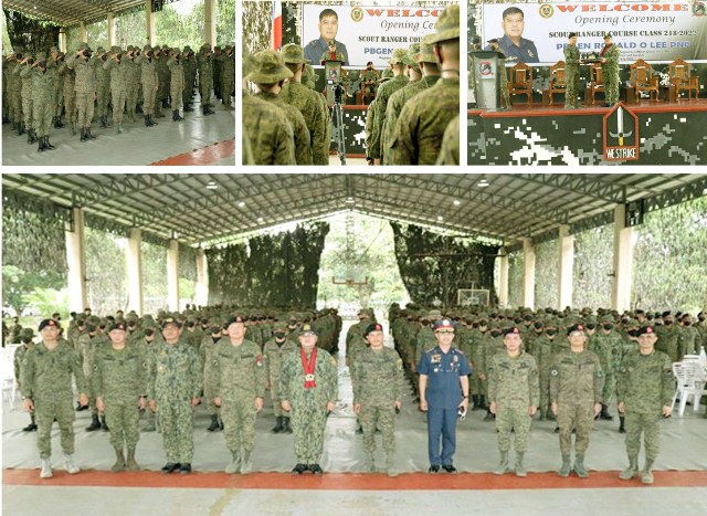 RD Lee graces the opening ceremony of Scout Ranger Course