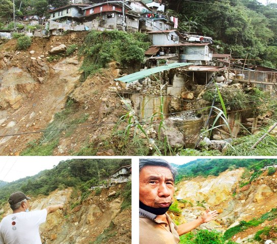 Luneta community miners humihingi ng tulong sa gobyerno para sa pagpapatayo ng retaining walls
