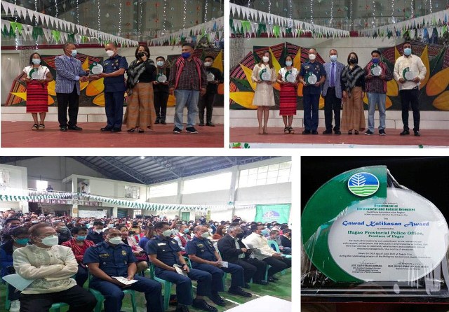 Gawad Kalikasan Award conferred to Ifugao PPO