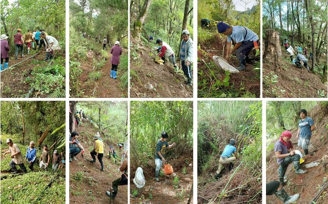 Small Scale Miners – Luneta Miners Asso. undertakes tree planting