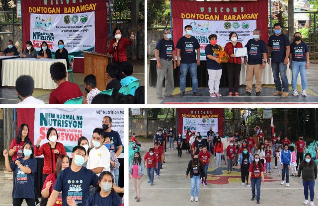 Tabanda, urged everyone to have a booster in culminating program of the 48th Nutrition Month