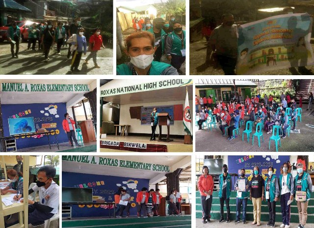 2022 Brigada Eskwela kick-off at Manuel Roxas Elementary & High School