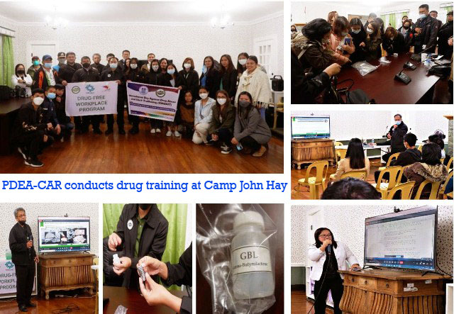 PDEA-CAR conducts drug training at Camp John Hay