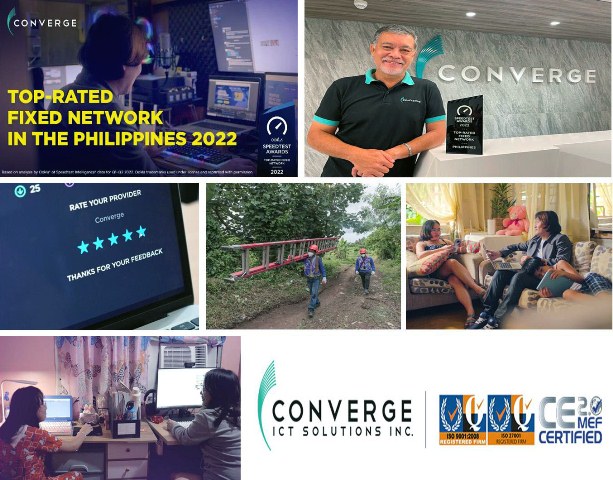 Converge is the Top-Rated fixed network:  what it means to be rated top in the Philippines