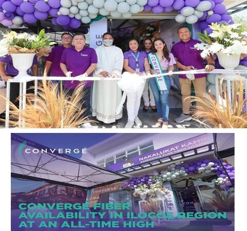 Converge fiber availability in Ilocos Region at an all-time high