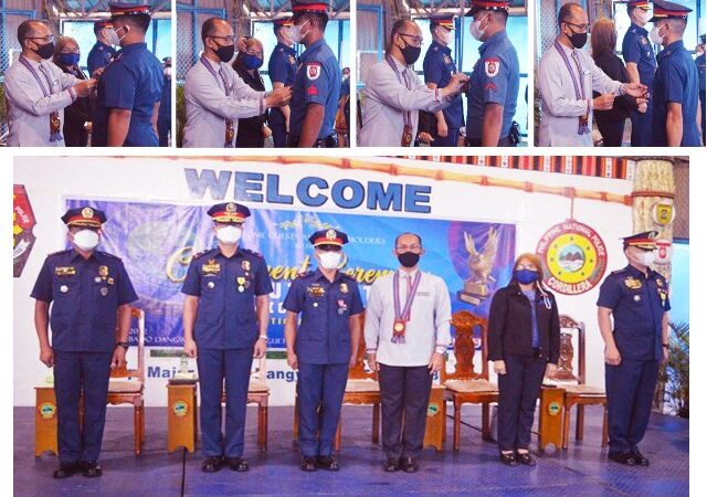 Five Kalinga COPS awarded with Medalya ng Kadakilaan