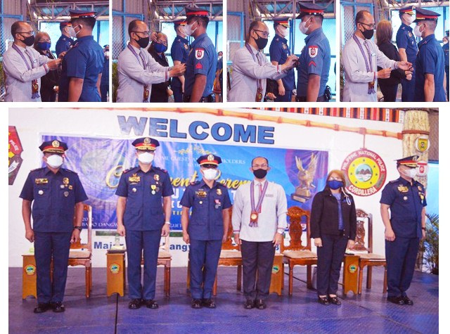 Five Kalinga COPS awarded with Medalya ng Kadakilaan