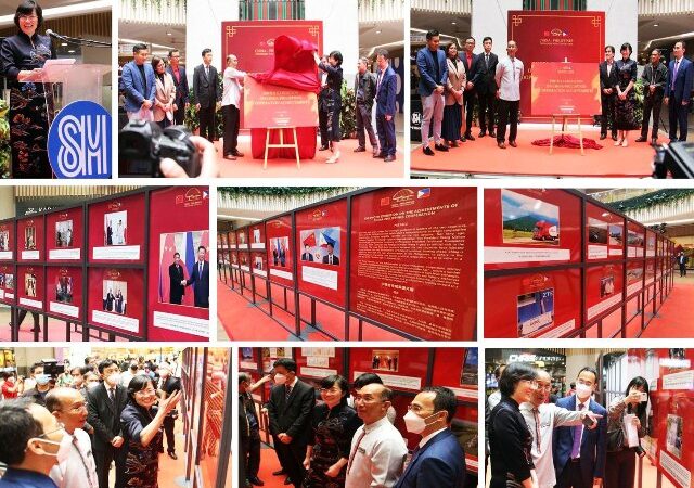 Filipinos and Chinese proved their friendship by displaying photo exhibits at SM City Baguio