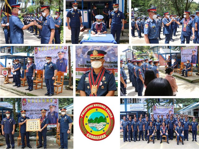 PROCOR RD PBGEN MAFELINO A. BAZAR made his first visit to the HQ of the Benguet Police Provincial Office on September 20, 2022