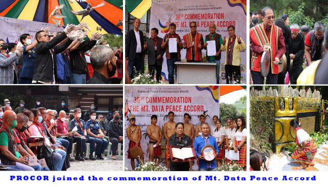 PROCOR joined the commemoration of Mt. DATA Peace Accord