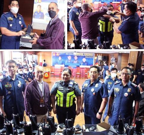 CEREMONIAL TURNOVER OF RADIO EQUIPMENT
