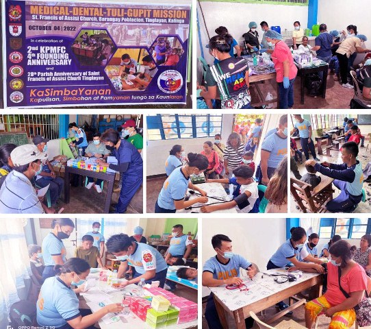 Kalinga COP’s outreach program benefited 400 residents in Tinglayan