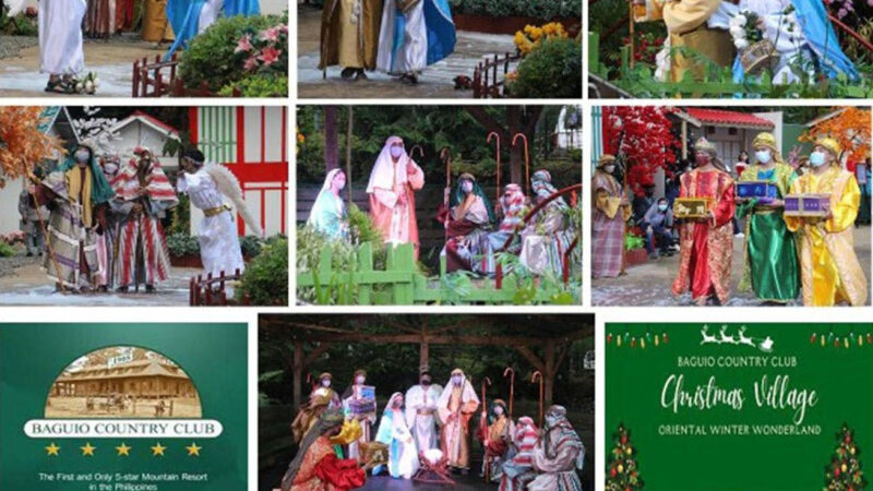 Watch and relive the Nativity story at the Christmas Village