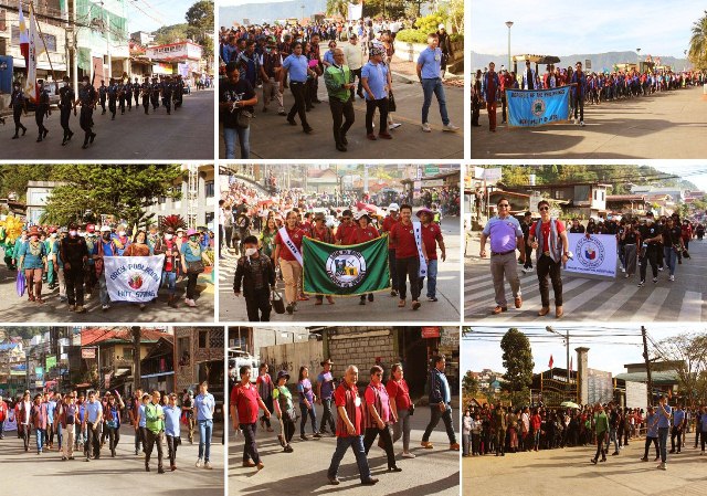 Thousands of people participated in the street parade of Benguet Adivay 2022