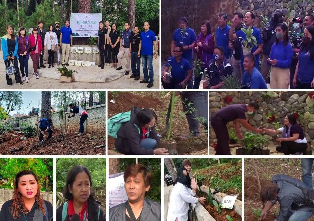 PTV Cordillera pinag ibayo lalo ang CSR sa pamamagitan ng isinagawang tree planting