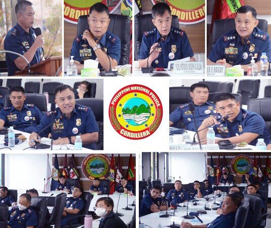 Regional Director’s Time with the Key Officers of Police Regional Office Cordillera