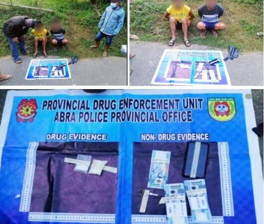 Two siblings busted, over 200K worth of shabu seized in Abra