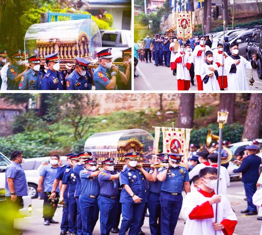 Pilgrim relics of St. Therese visited PROCOR