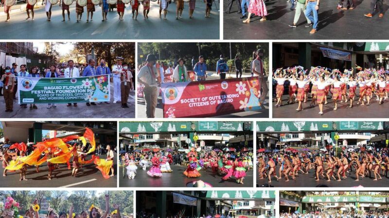 Peaceful grand opening parade of Panagbenga 2023