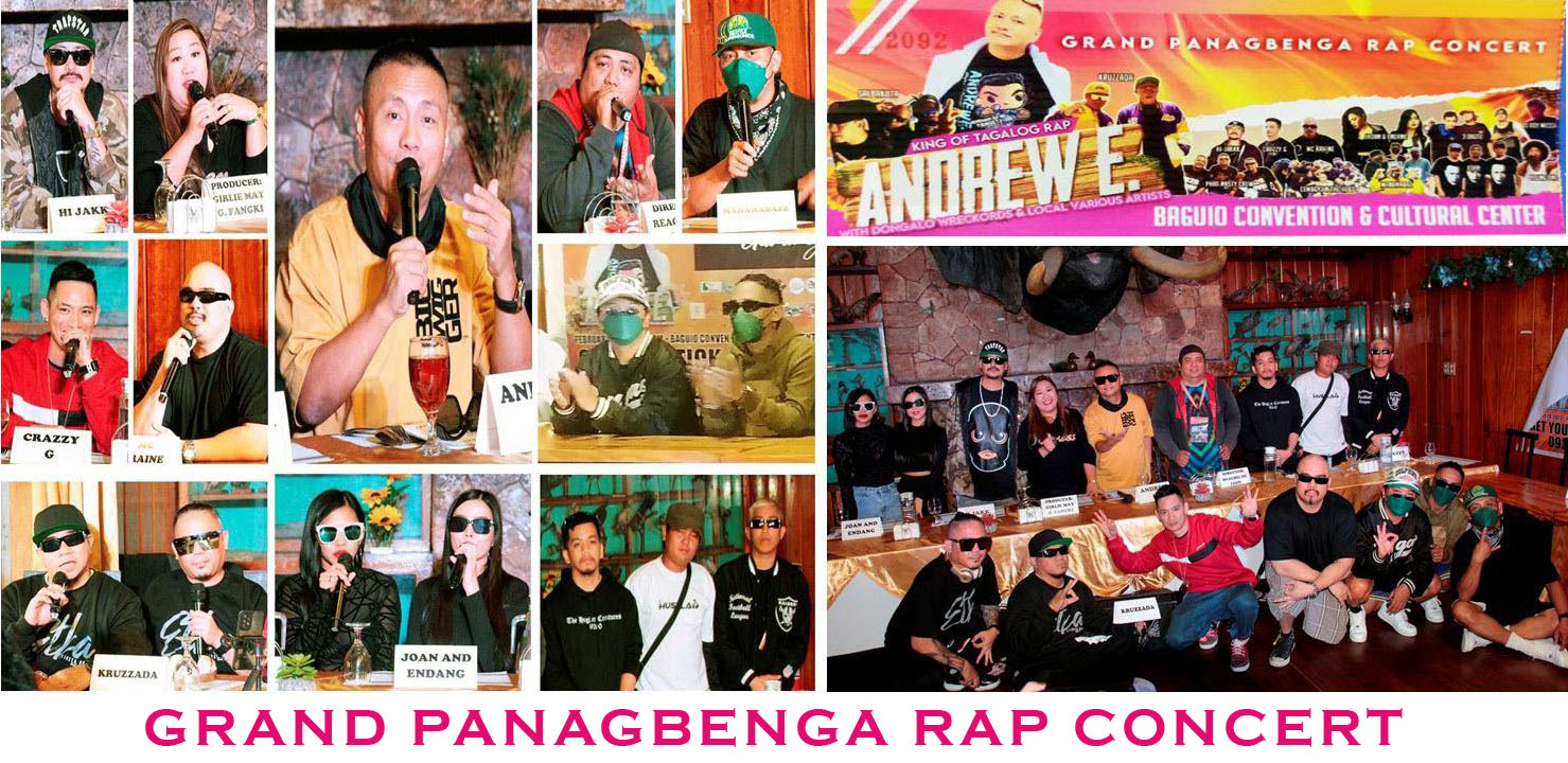 ANDREW E. in GRAND PANAGBENGA RAP CONCERT set on Feb. 24