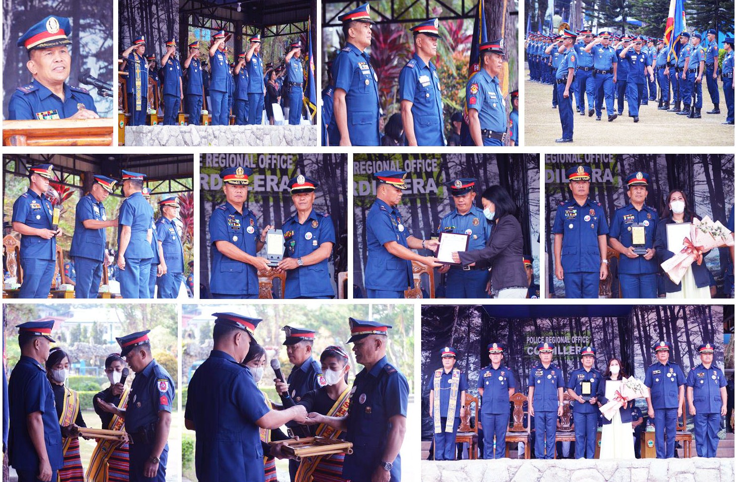 FINAL SALUTE: PROCOR HONORS THREE RETIRING COPS