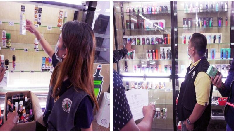 VAPE SHOP INSPECTION