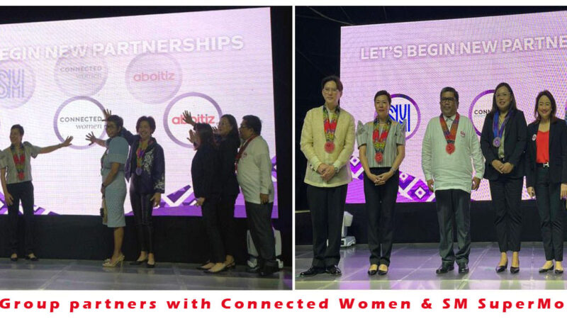Aboitiz Group partners with Connected Women and SM SuperMoms Club for the upskilling of women in tech